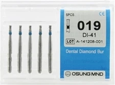 Dental Diamond Burs, Standard Grit Multi-Use, 5 Pcs/Pk [019DI-41]