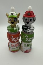 Good 2 Grow Juice And Topper Paw Patrol Gold Rocky And Silver Marshal Brand New