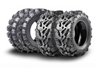 Mckinley Utv Atv Tires 27X10-12 & 27X12-12 6 Ply Full Set Super Mud Offroad