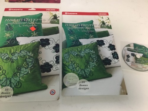 Husqvarna Embroidery kits #211 Thread Velvet & Yarn | eBay