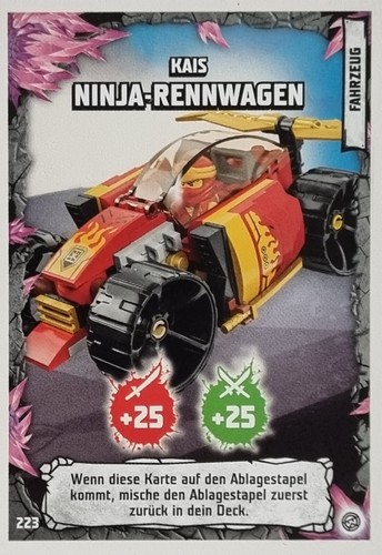 Blue Ocean LEGO Ninjago TCG Serie 8 CRYSTALIZED - 130-256 Cards aussuchen - Picture 95 of 128