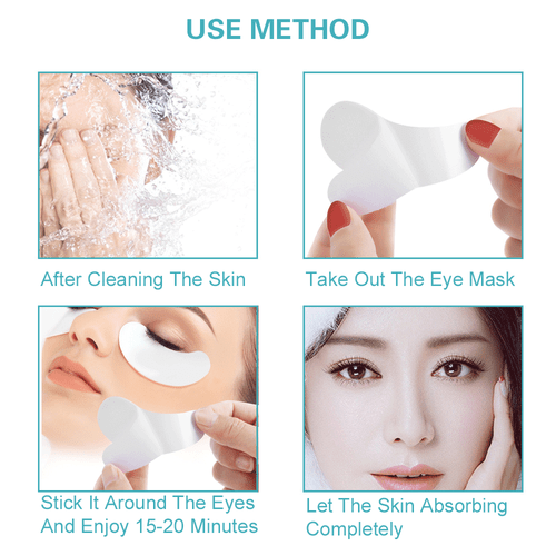 500 Pairs Eyelash Pad Eye Pad Gel Patch Lint Free Lashes Extension Mask Eyepad - Picture 12 of 14
