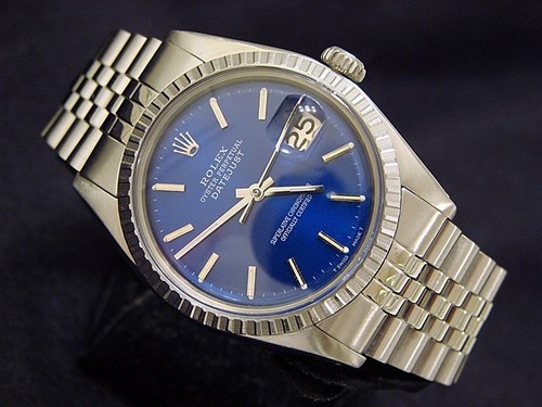 Rolex Datejust Mens Stainless Steel 