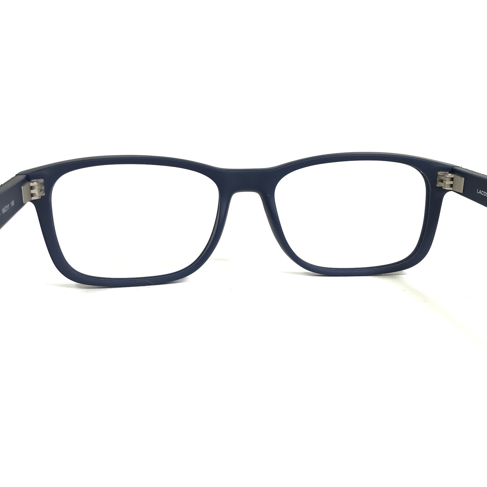 Lacoste Eyeglasses Frames L2842 424 Matte Blue Rectangular Full Rim 5517150 eBay