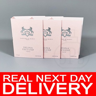 3 x Parfums de Marly DELINA EXCLUSIF Parfum 1,5 ml Spray