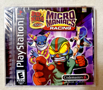 Micro Maniacs Racing Sony PlayStation 1, 2000 BRAND NEW FACTORY SEALED!!