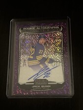 2022-23 O-Pee-Chee Platinum Jack Quinn Violet Pixels Rookie Auto 46/99