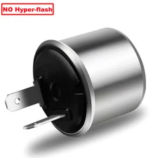 Lighting Turn Signal Hazard LED Flasher Relay 2-PIN No Fast Hyper-flash EF32