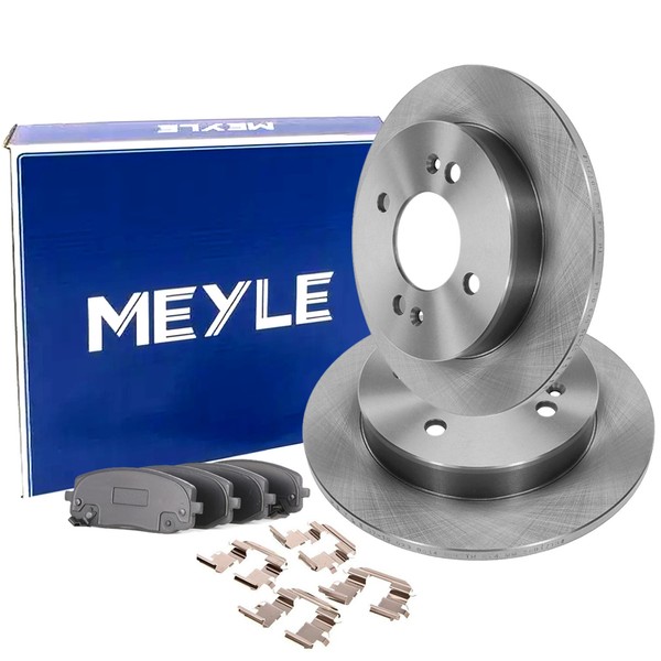 Meyle Bremsscheiben 234Mm + BeläGe Hinten FüR Hyundai I10 PA KIA Picanto SA-image