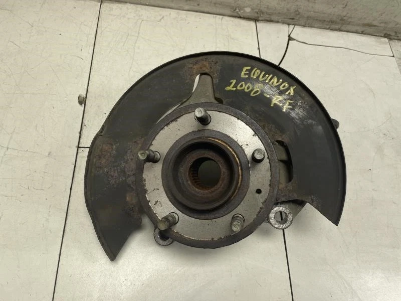 Chevrolet Equinox LT 2008 eje delantero derecho nudillo con buje de rueda y cable OEM+ Foto 2 de 4