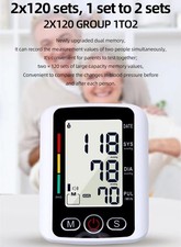 NEW Blood Pressure Monitor Upper Arm, Automatic Digital Upper Arm Blood Pressure