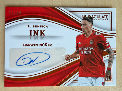 2023-24 Panini Immaculate Ink Auto - Darwin Nunez /99