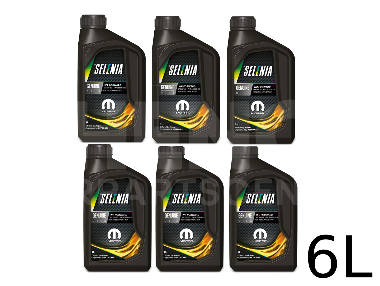 1 Liter Original Petronas Selenia WR Forward 0W30 Motor Oil ACEA C2 9.55535 DS1 - Image 3