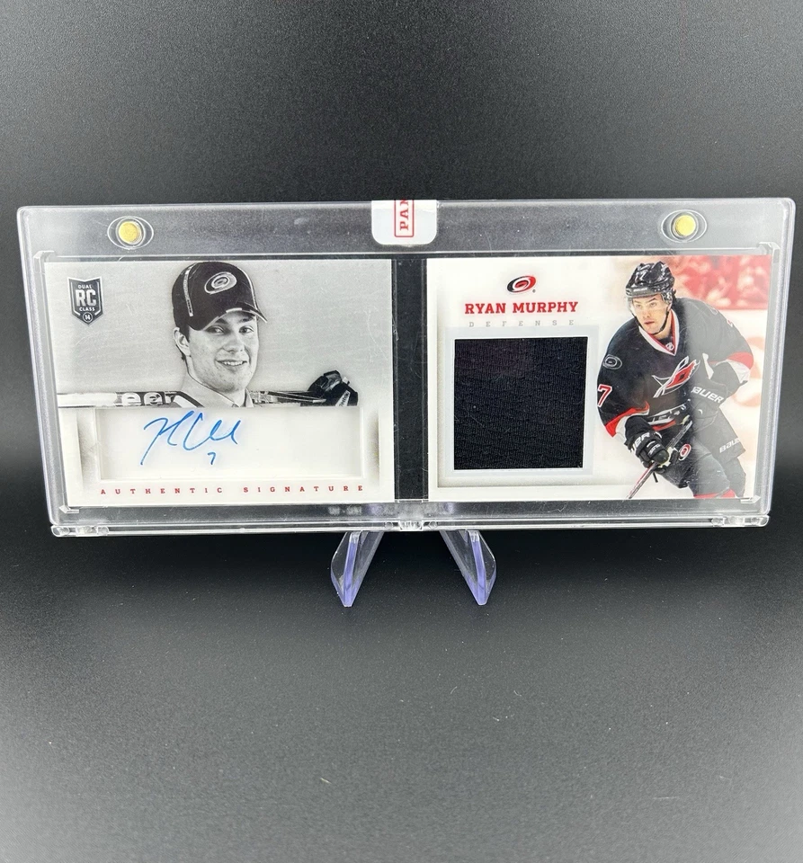 2013-14 Panini Playbook First Round Edition Autographs Booklet NHL Rookie Auto - Image 1 of 3