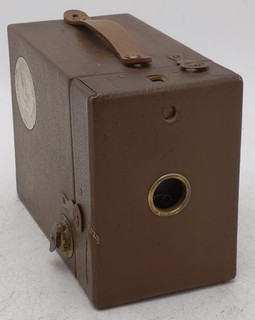 Kodak Vintage Brownie 50th Anniversary Box Camera EX