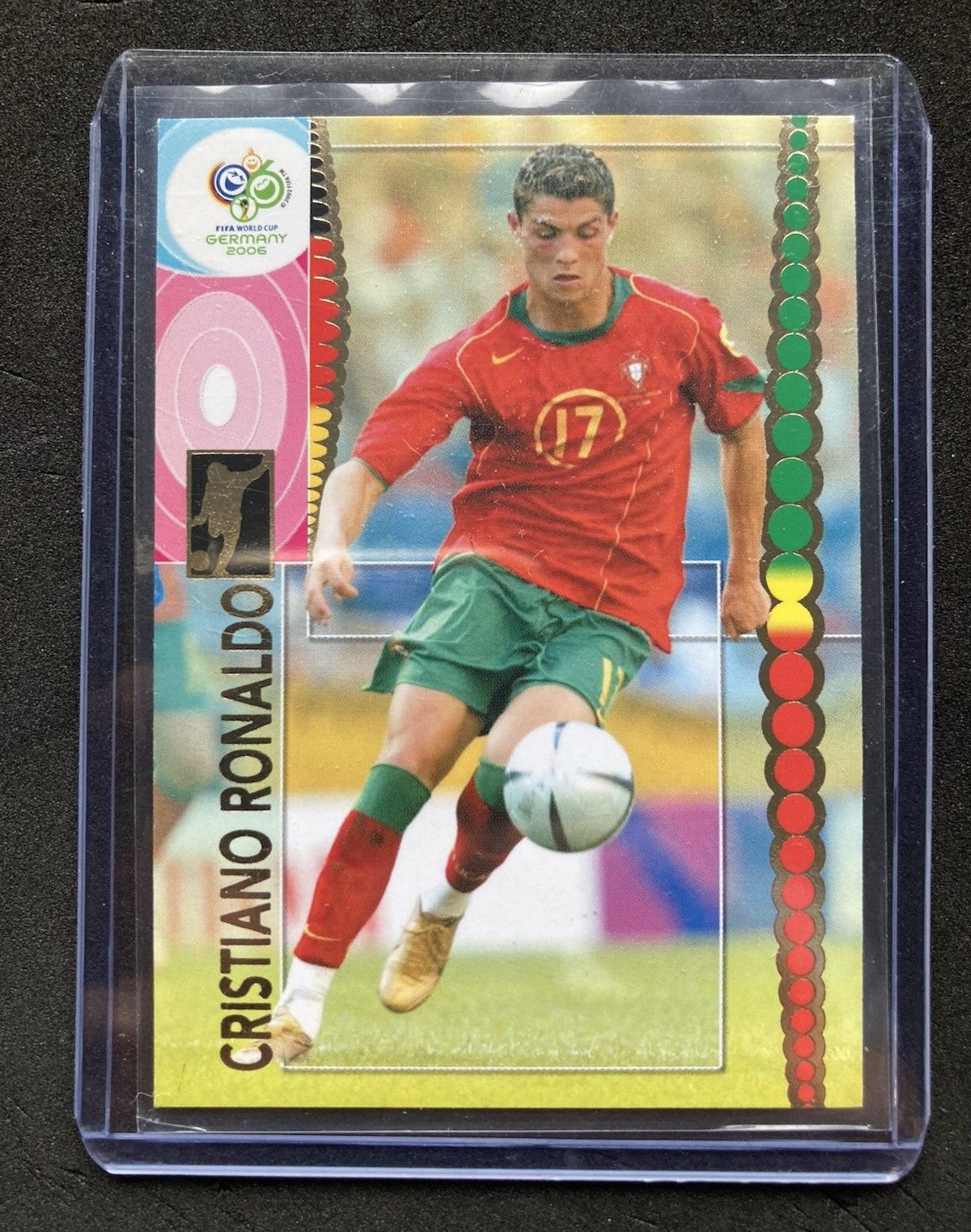 Panini 2006 FIFA World Cup Germany Cristiano Ronaldo Rookie #169 Portugal