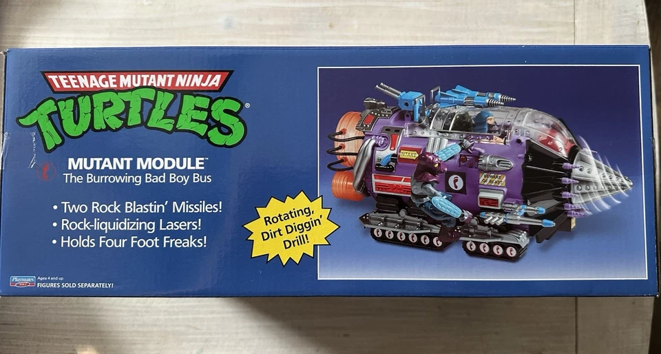 TMNT Teenage Mutant Ninja Turtles 2025 Vehículo Módulo Mutante Clásico Foto 2 de 4