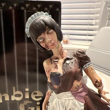 RARE Zombie Girl Maid Statue Kaitendoh Opened in great condition. 