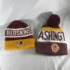 Washington Redskins Commanders NFL Team Apparel Winter Knit Hat Adult Beanie Lot
