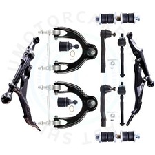 12x Front Upper Control Arm Sway Bar Link Tie Rod Fit For 1994-01 Acura Integra