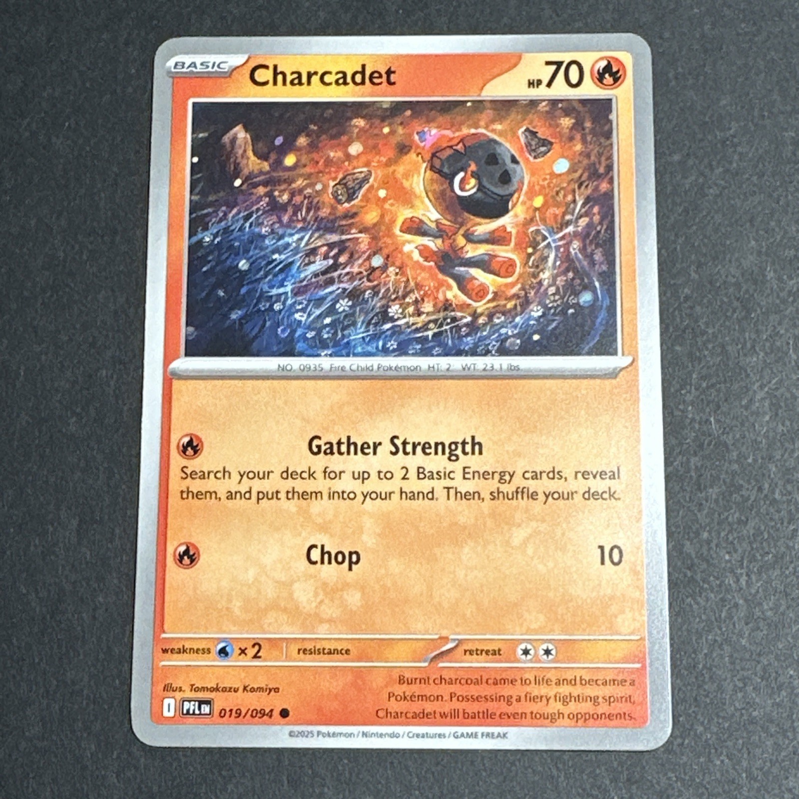 Charcadet 019/094 - ME02 Phantasmal Flames PFL - Pokemon - NM/M English