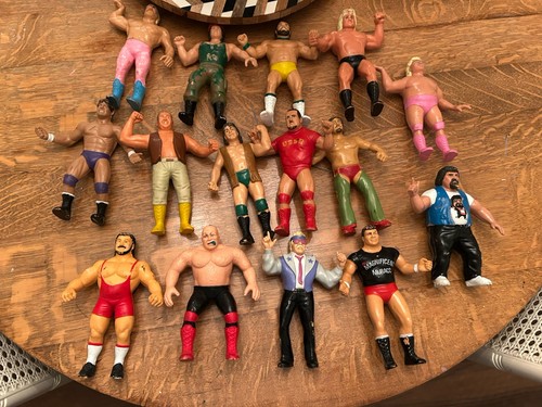 WWF LJN Lot -15 Original LJN Wrestling Superstars ...