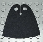 Black Cloth Cape For LEGO® Minifigures - Medieval Knights Star Wars LOTR Castle