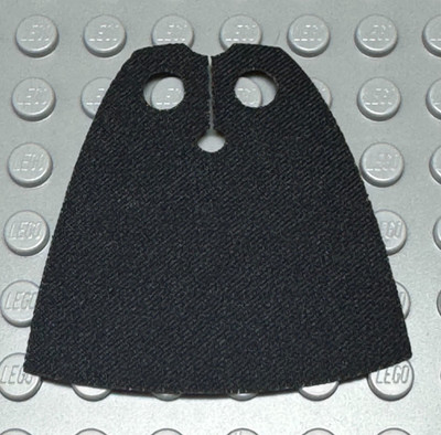 Black Cloth Cape For LEGO  Minifigures - Medieval Knights Star Wars LOTR Castle