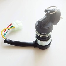 New 5 Wire Ignition Key Switch with Cap for 50cc 70cc 90cc 110cc 125cc 150cc ...