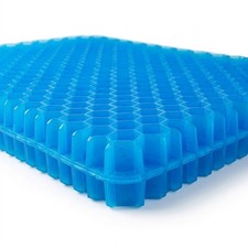 Cooling Gel Seat Cushion Honeycomb Office Chair Car Wheelchair Breathable Pad