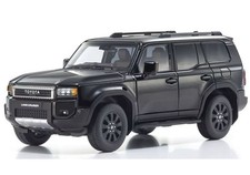 Kyosho 1/43 Toyota Land Cruiser 250 ZX Black Option Wheel Model Car