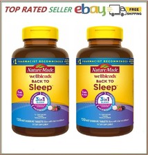 2 Pack-Nature Made Wellblends Back To Sleep, 120 Fast Dissolve Tablets