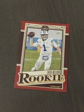 2021 Panini Legacy Rookies Red /299 #143 ZACH WILSON Football Card ROOKIE RC