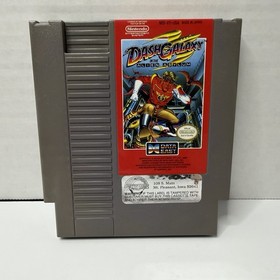 Dash Galaxy in the Alien Asylum NES Nintendo 8-Bit Game Cartridge w/box + book