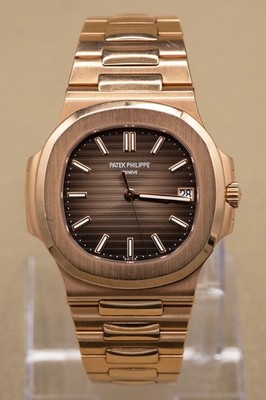 2021 Patek Philippe Nautilus Light and Dark Brown Gradated Dial Complete