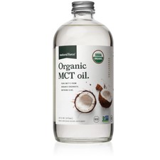 Organic MCT Oil-Pure Glass Bottle-Made from 100 Cold Pressed Virgin Coconut Oil