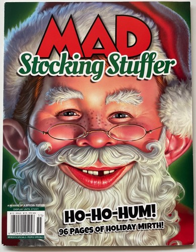 Mad Magazine Stocking Stuffer #5, 2020. FREE SHIPPING! Awesome! HO-HO-HUM!