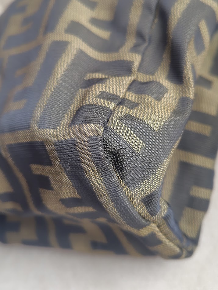 Fendi Pouch Purse Hand bag Zucca  Nylon Authentic 344T0326 thumbnail 17