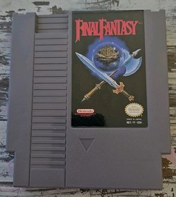 NES Nintendo Final Fantasy PROMOTIONAL COPY Cib Complete In Box Book Manual 