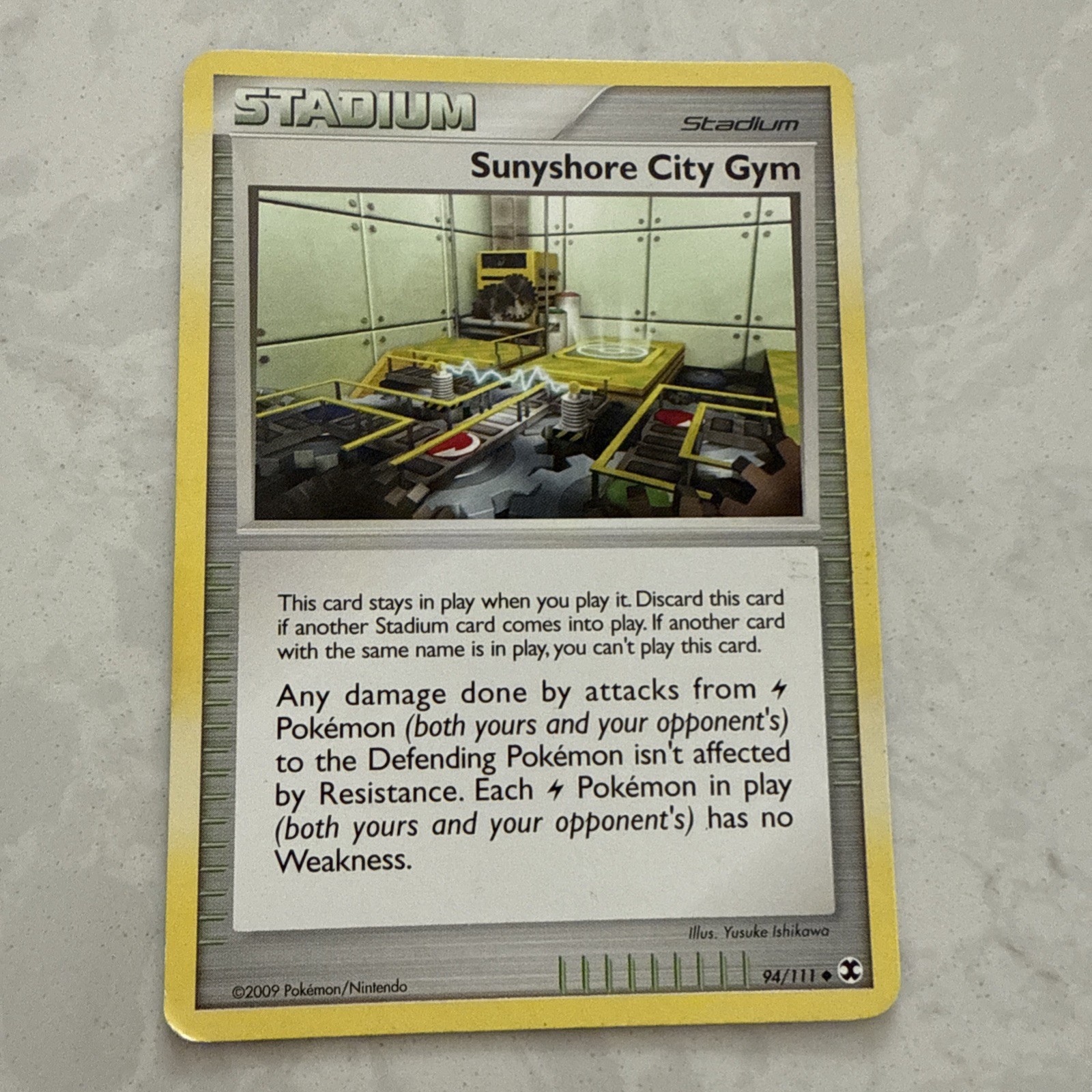 Sunyshore City Gym 94/111 Pokemon Rising Rivals Uncommon