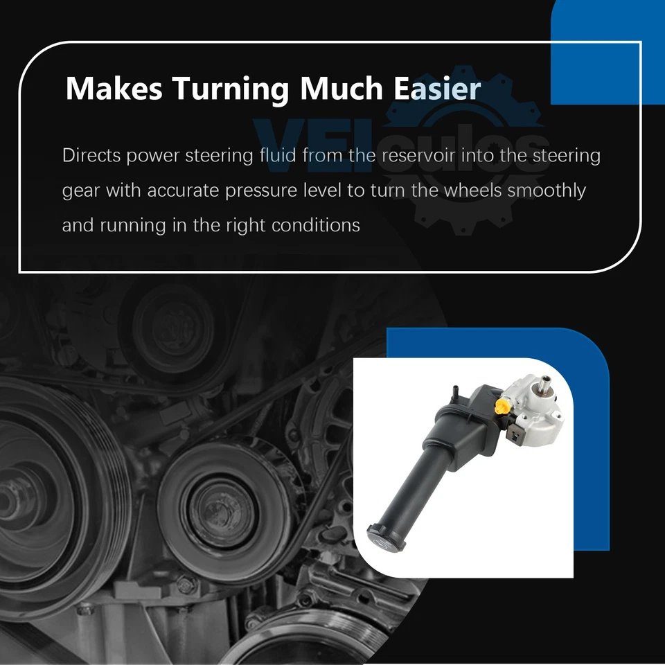 Bomba de dirección asistida para Chevrolet Silverado 2500 HD 3500 HD 2011-15 6,0 L 20-5001 Foto 3 de 4