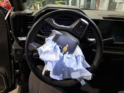 Leather 2024 Silverado Truck/Pickup 1500 Steering Wheel Sku#4382392