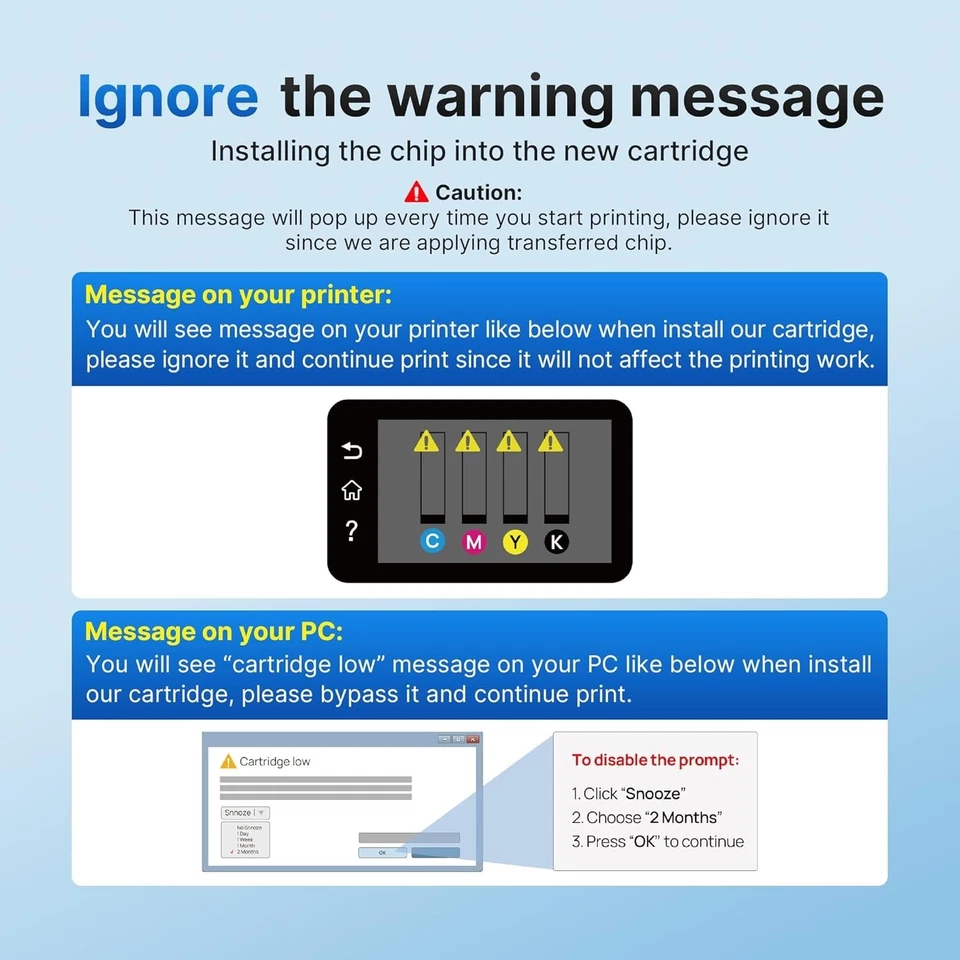 4 Pack 414A W2020A Toner Set for HP Laserjet Pro M454dw M454dn M479fdn WITH CHIP - Image 2 of 4
