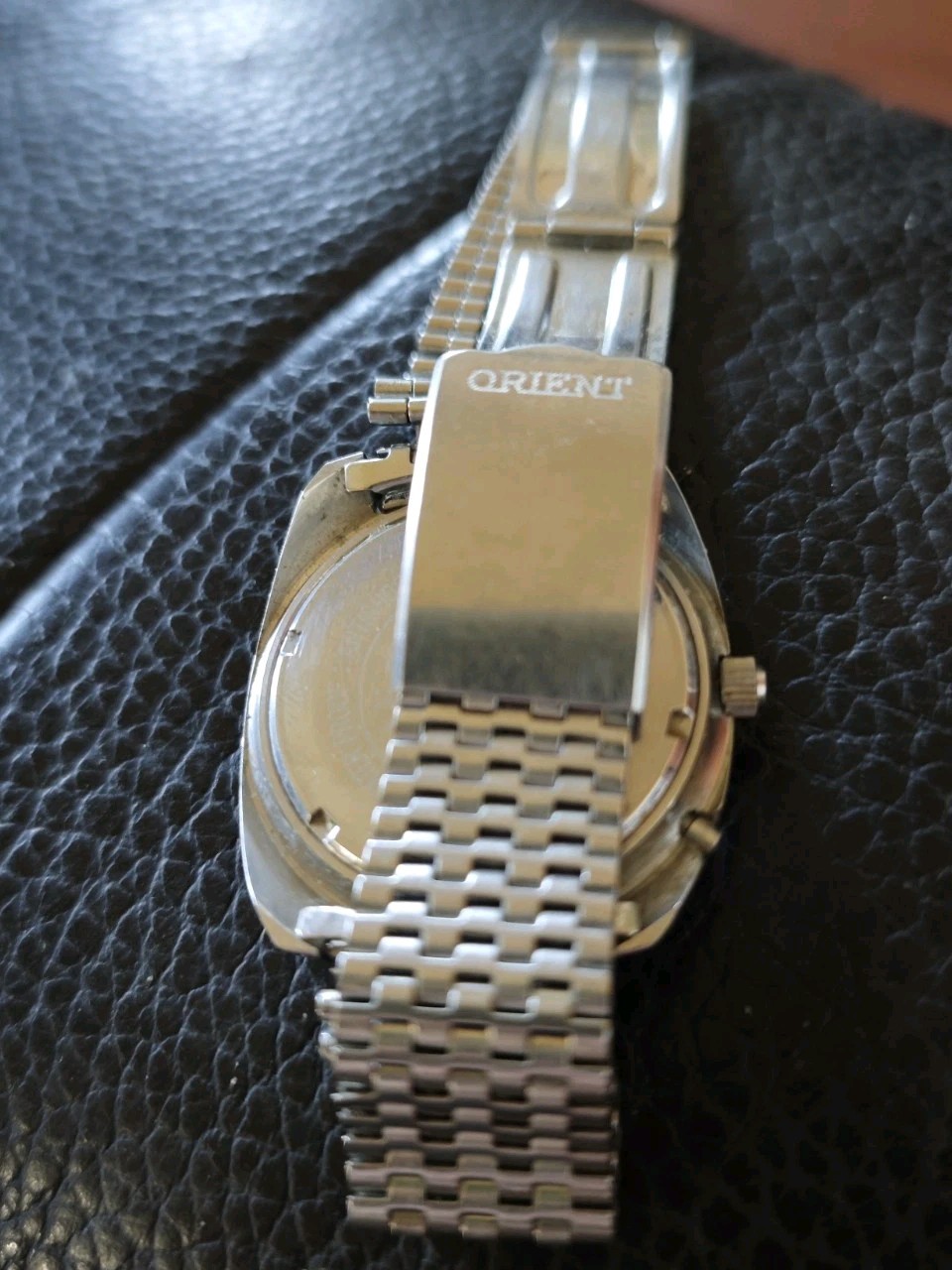 Square Orient Silver Dial Automatic Day Date 36mm… - image 4