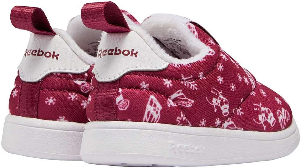 Zapatillas deportivas de moda Reebok Club sin cordones IV [rojo] para niñas pequeñas - G57491 Foto 3 de 4