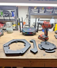 Wall & Ceiling Mount Holder for Asus AX11000 Pro, AXE11000, AXE16000 Routers Sec