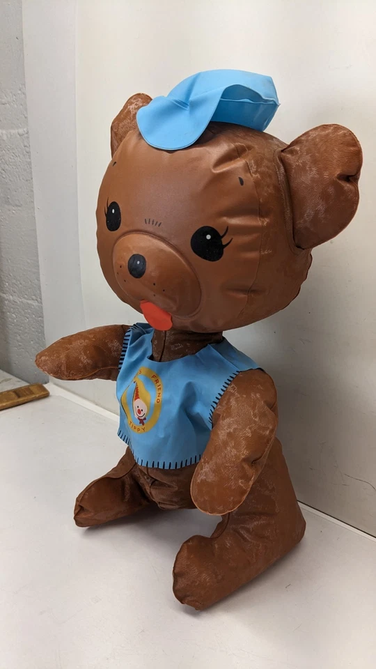 RARO Oso Tippy Elfy Costa a Costa Ferreterías Explosión Mascota De Colección Japón Juguete Foto 4 de 4