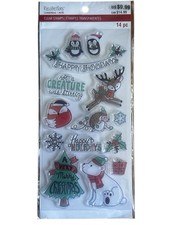 Recollections Christmas Clear Stamps Set Creature Tree