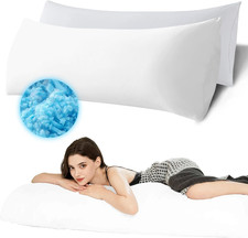 Ubauba Memory Foam Body Pillow with Cover, Full Large Body Pillows Insert for Ad
