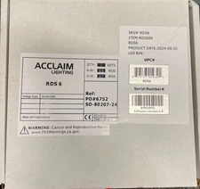 Acclaim Lighting RDS 6 - 6 Way RDM Splitter